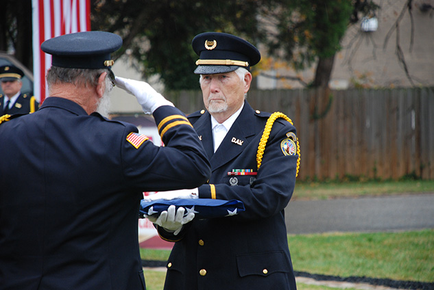 Veterans Plaza Dedication at Fair VIew Cemetery, Roanoke, VA, November 11, 2015