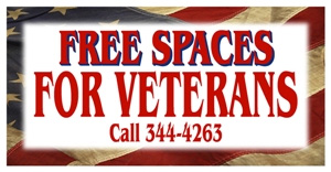 Free Spaces for Veterans - Call (540) 344-4263