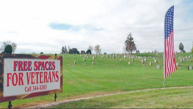 Veterans Plaza at Fair View Cemetery
